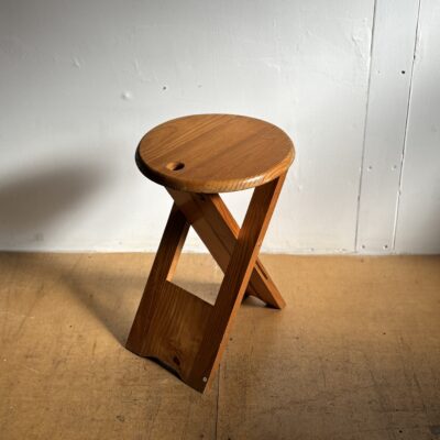 ② TS Stool Roger Tallon for Sentou France 1970's Suzy Stool Adrian Reed