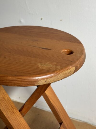 ① TS Stool Roger Tallon for Sentou France 1970's Suzy Stool